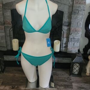 Cupshe Reversible Triangle Top And Lowrise Botyom Bikini Set